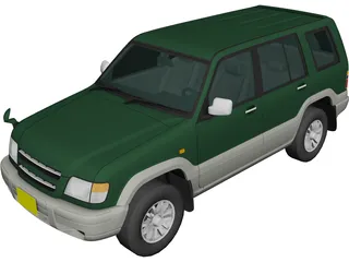 Isuzu Big Horn 3D Model