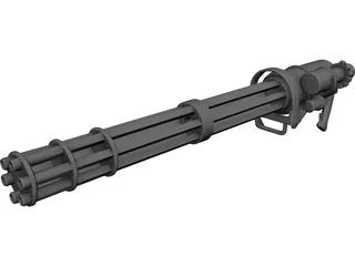 Mini Gun 3D Model