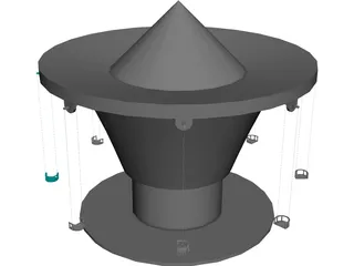 Carrousel 3D Model