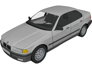 BMW 325 (1996) 3D Model