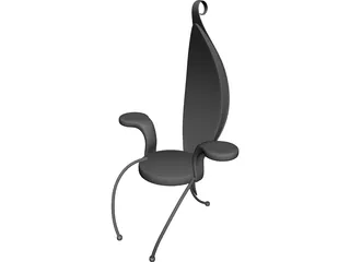 Chair Flamingo 3D Model