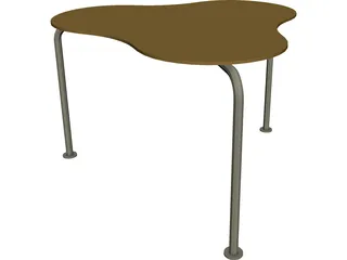 Fellini Table 3D Model