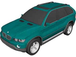 BMW X5 3D Model