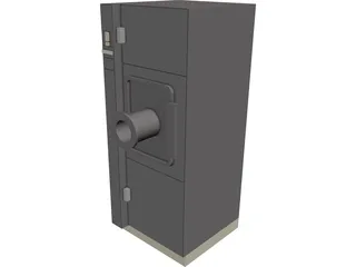 Decontamination Cabinet 3D Model