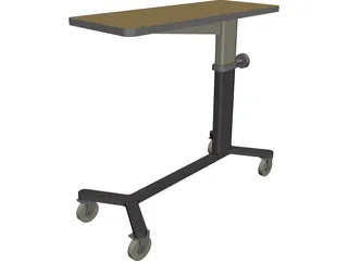 Hospital Table 3D Model