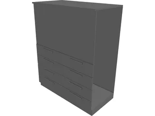 Closet 3D Model