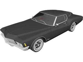 Buick Riviera (1971) 3D Model