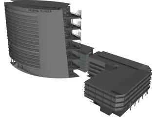 Kementerian Sumber Asli 3D Model