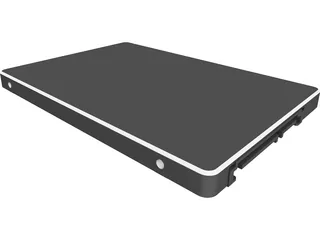 Samsung SSD 850 Pro CAD 3D Model