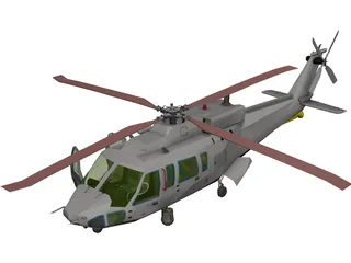 Sikorsky S-76C 3D Model