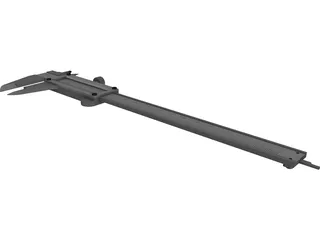 Vernier Caliper 3D Model