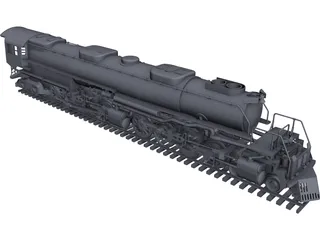 Union Pacific Big Boy CAD 3D Model