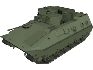 Mitsubishi Type 89 IFV 3D Model