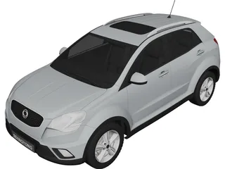 SsangYong Korando (2011) 3D Model