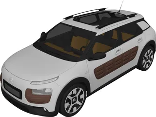 Citroen C4 Cactus (2015) 3D Model