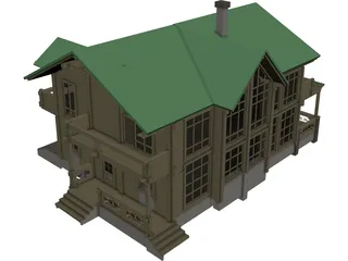 Farmhouse 3D Model