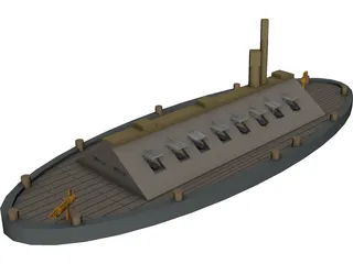 Ironclad 3D Model