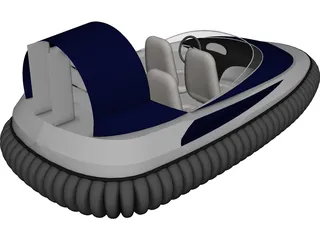 Hovercraft 3D Model