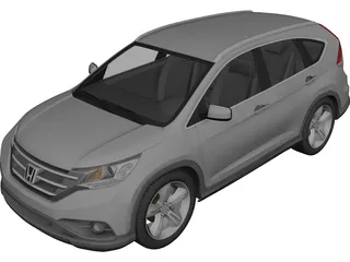 Honda CR-V (2013) 3D Model 3D Preview