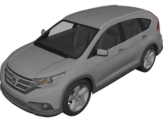 Honda CR-V (2013) 3D Model