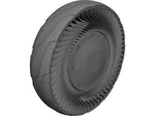 Airless Tire 3D Model