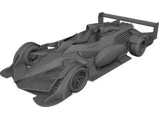 Lamborghini PML-F F1 Concept 3D Model