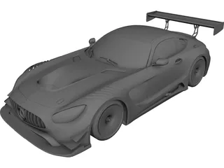 Mercedes-AMG GT3 3D Model