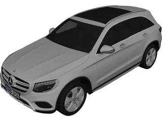 Mercedes-Benz GLC 250d (2016) 3D Model