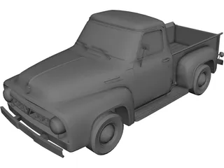 Ford F100 (1953) 3D Model