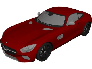 Mercedes-Benz AMG GT (2016) 3D Model