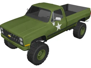 Chevrolet Pickup 3D Model