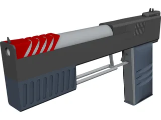 AZ-Waffe 3D Model