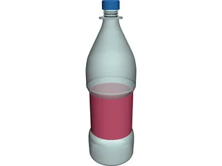 Water Bottle 3D Model