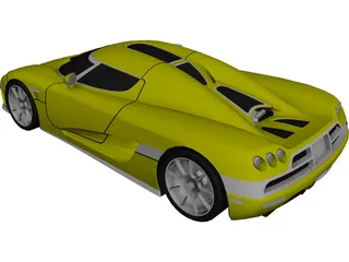 Koenigsegg CCX 3D Model