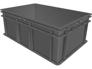 Plastic Box 3D Model