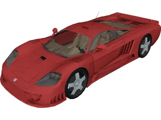 Saleen S7 3D Model 3D Preview