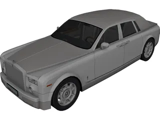 Rolls-Royce Phantom (2003) 3D Model