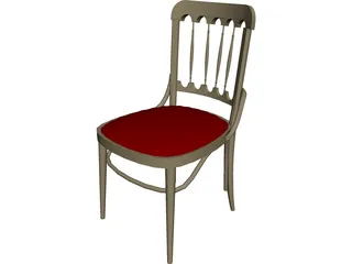 Chair Kitchen 3D Model