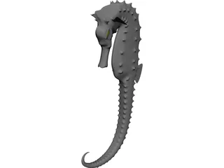 Hippocampe 3D Model