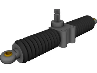 Steering Rack 3D Model