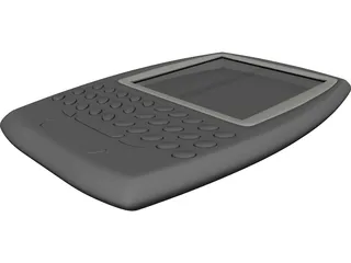 BlackBerry PDA 3D Model