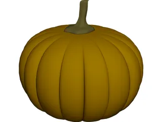 Pumpkin 3D Model