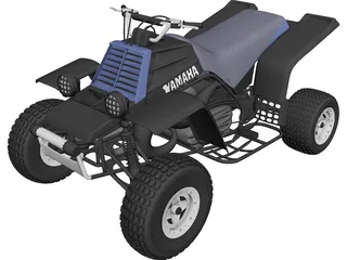 Yamaha Banshee 3D Model