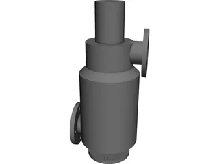 Rotary Strainer 3D Model