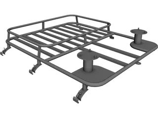 Trilla Team BDM2r Off-Road Roof Rack 3D Model