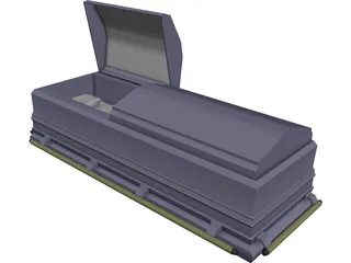 Coffin 3D Model 3D Preview