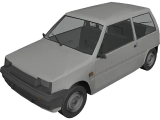 VAZ 1111 Oka 3D Model