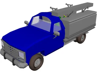 Truck 3D Model 3D Preview