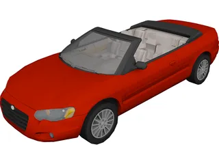 Chrysler Sebring Convertible 3D Model 3D Preview