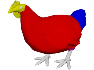 Chicken 3D Model